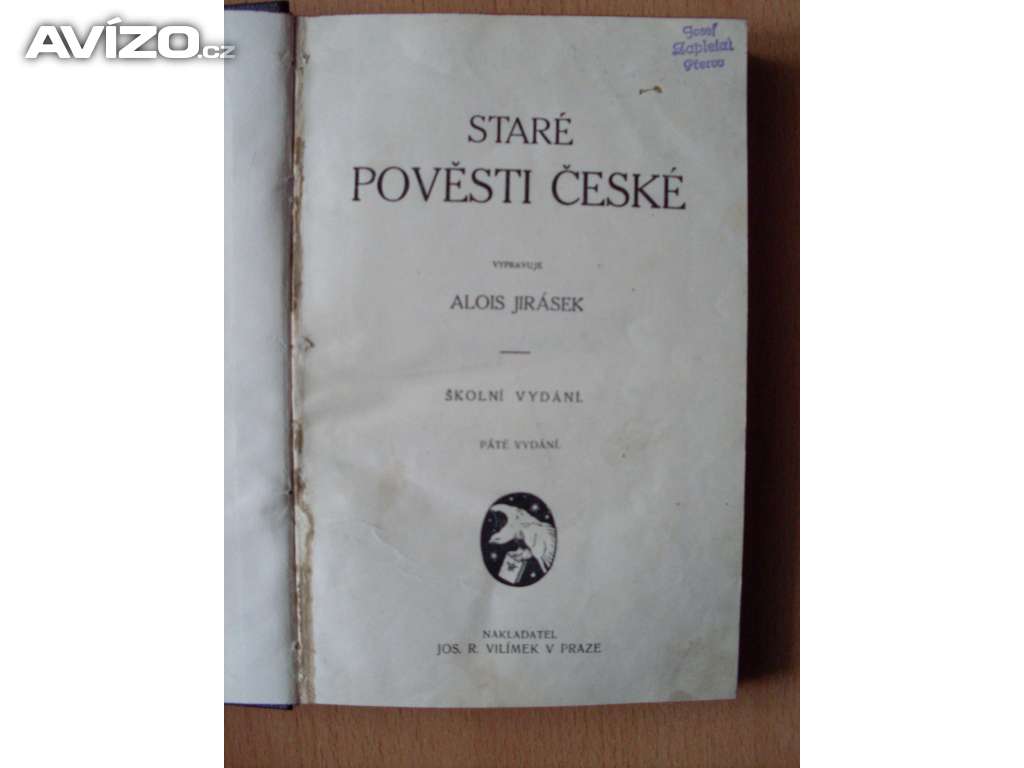 Alois Jirásek Staré pověsti české