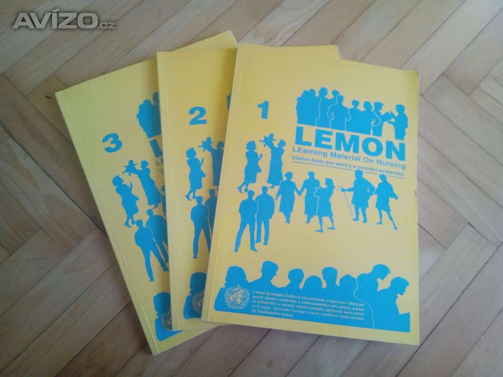 Prodám nové učební texty Lemon 1,2,3.