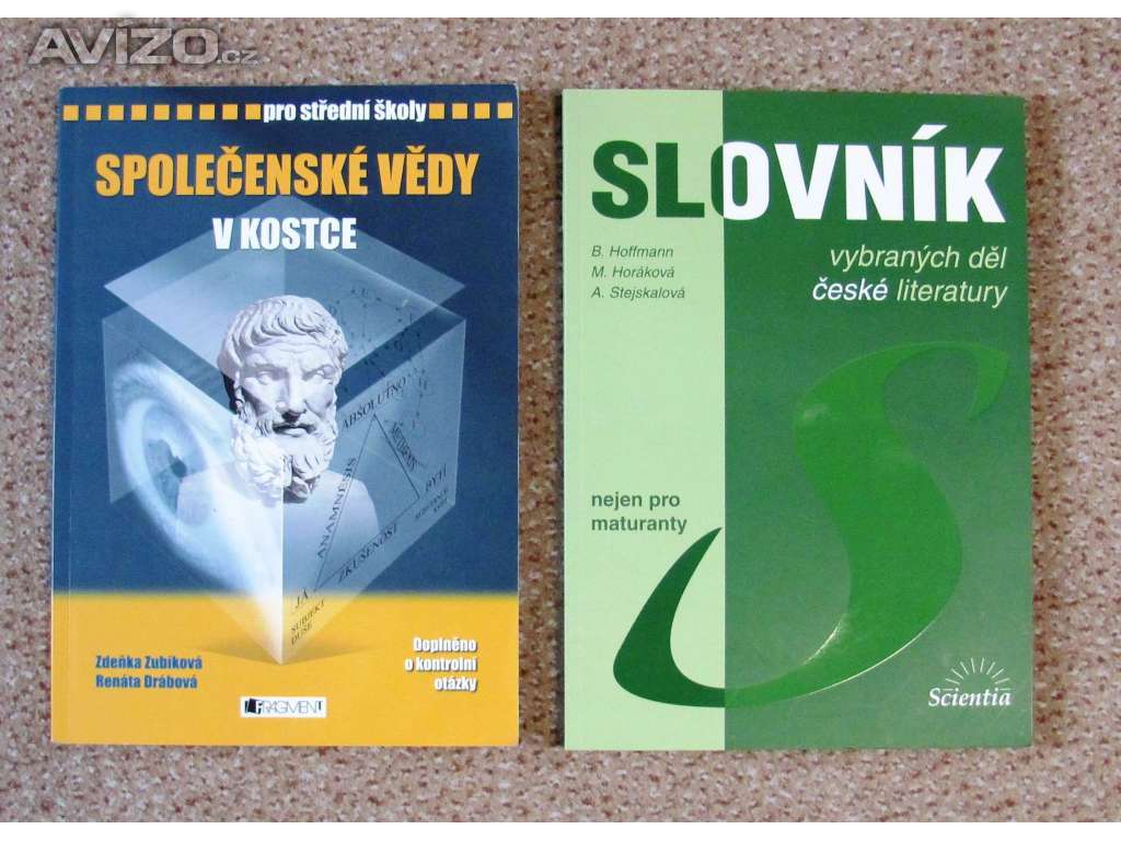 Společenské vědy v kostce, Slovník vybraných děl české literatury