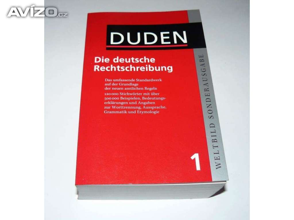 Die deutsche Rechtschreibung DUDEN (německý pravopis) NOVÉ